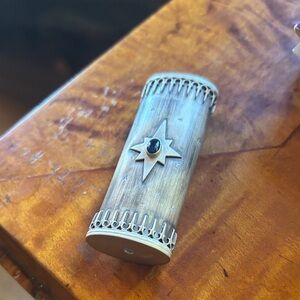 Silver lighter case